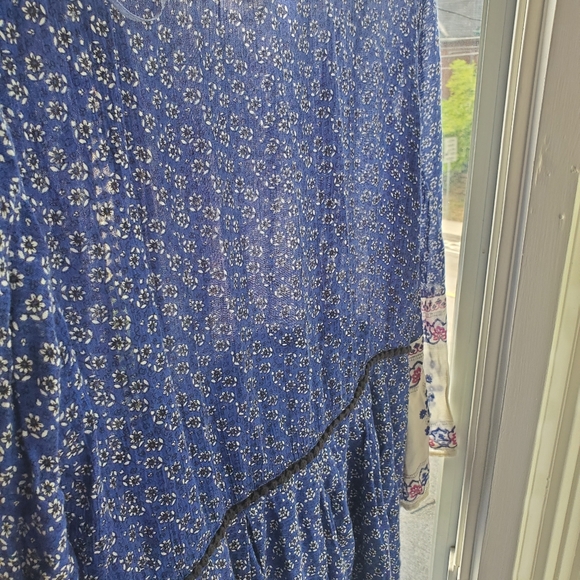 Floral Boho California Moonrise Dress Large - Picture 4 of 4